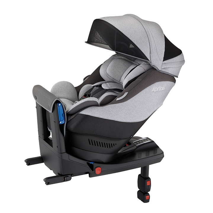 【美品】アップリカ クルリラAC ISOFIX チャイルドシート