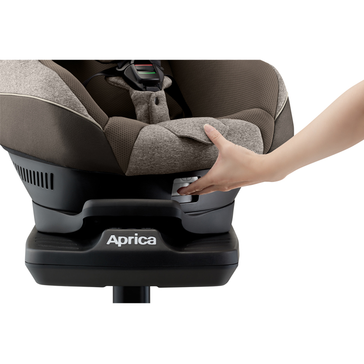 【☆美品☆】アップリカ☆チャイルドシート☆クルリラ☆ISOFIX☆360°回転☆