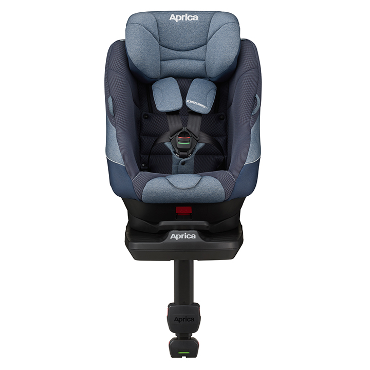 アップリカ　クルリラ　ISOFIX　チャイルドシート　回転式　ネイビー