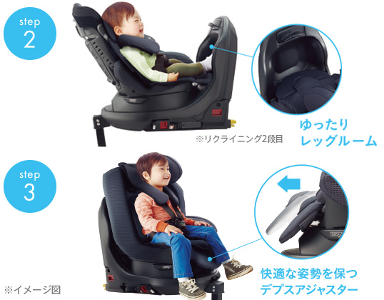 フラディア グロウ ISOFIX セーフティープラス プレミアム