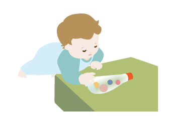 視線を少しずつ上へ